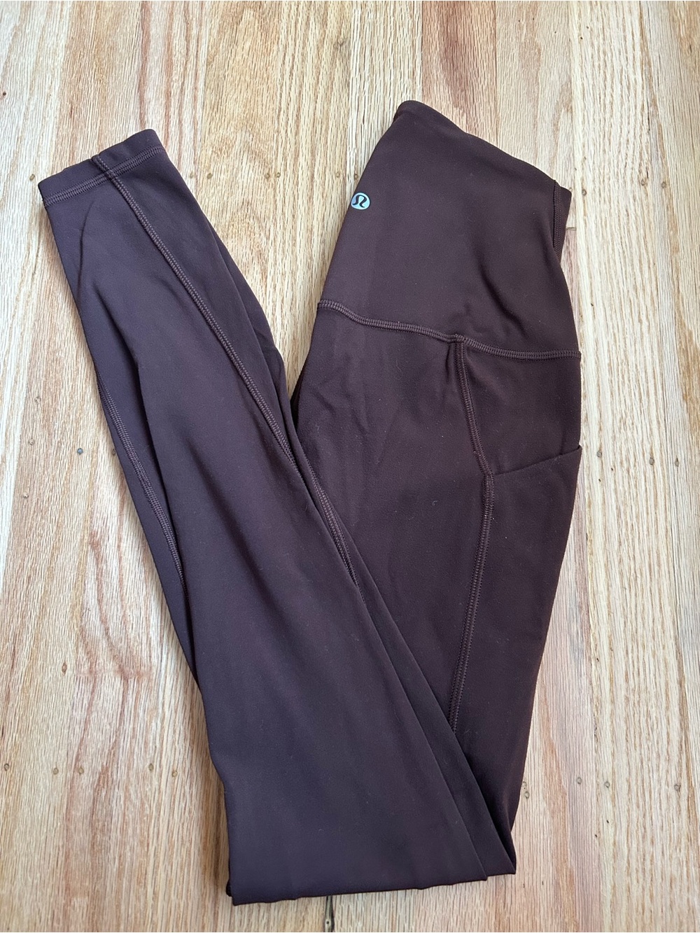 lululemon athletica women align with pockets 28 Brown Performance Leggings